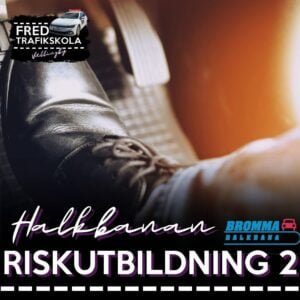 fred_trafikskola_vällingby_ risk2, Halkbanan